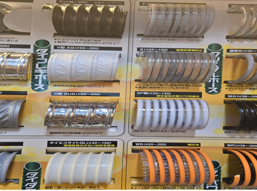 Industrial hoses and tubes